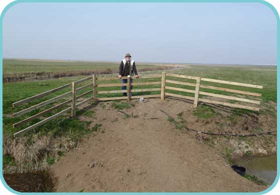 Our site manager surveying the latest work thumb